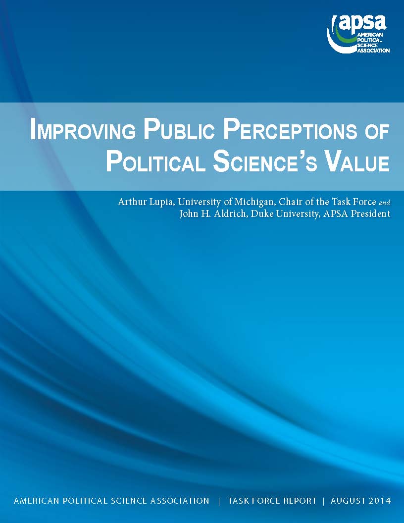 Improving Public Perceptions Cover